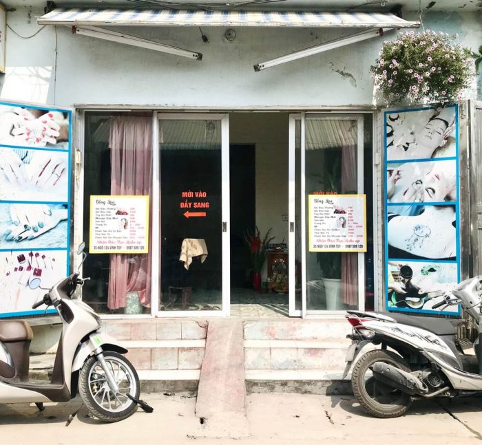 Chính chủ cần sang nhượng cửa hàng #Nail_mi_gội đầu_spa mặt.. tại phố Vĩnh Tuy, Hai Bà TRưng, Hà Nội
