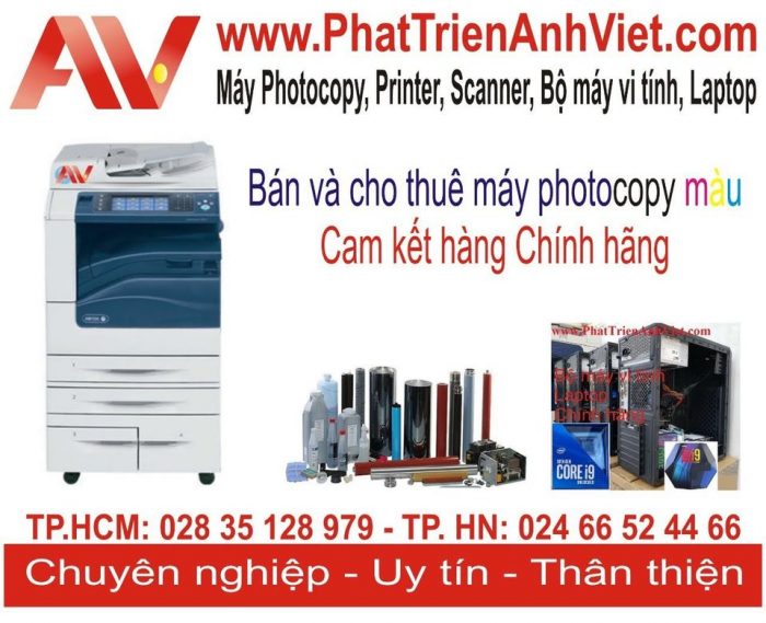 CÔNG TY ÁNH VIỆT CHUYÊN BÁN VÀ CHO THUÊ MÁY IN – SCAN – PHOTOCOPPY MÀU A3 – A4