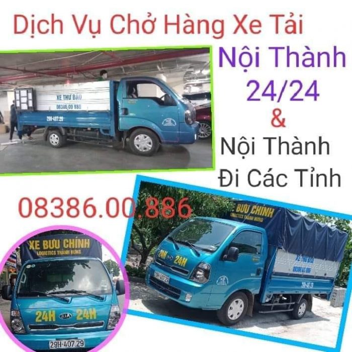 DỊCH VỤ XE TẢI CHỞ HÀNG – CHUYỂN NHÀ – VĂN PHÒNG TRỌN GÓI