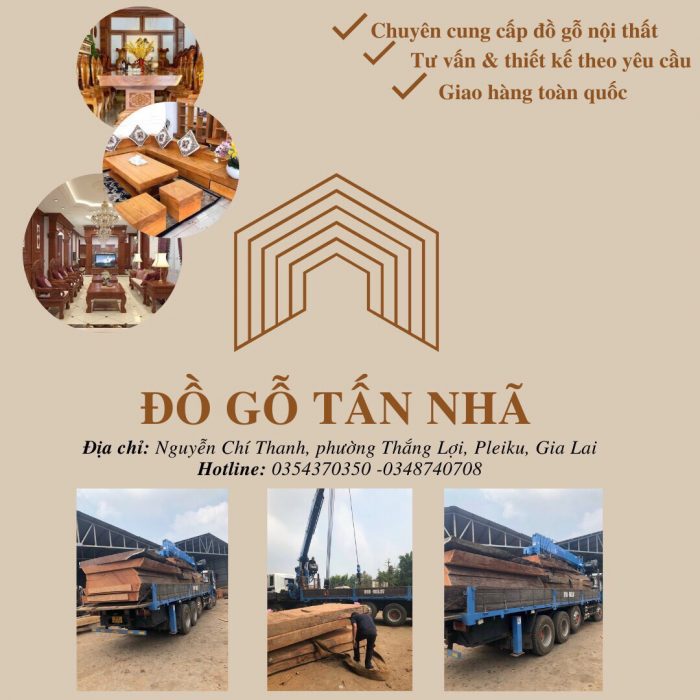 Đồ Gỗ Tấn Nhã – Thương Hiệu Gỗ Nguyên Tấm 1000 Năm✨✨