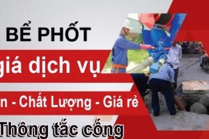 Thông tắc cống giá rẻ tại nhà UY TÍN – CHUYÊN NGHIỆP – NHANH CHÓNG