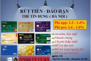 RÚT & ĐÁO THẺ TÍN DỤNG TẠI HÀ NỘI