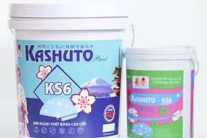 KASHUTO là loại sơn phủ hoàn thiện kinh tế gốc nhựa acrylic biến tính, màng sơn rất mịn, có độ phủ cao