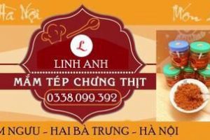 🌺 LINH ANH -MẮM TÉP CHƯNG THỊT – KÍNH CHÀO QUÝ KHÁCH