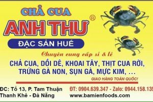 🍀 CHẢ CUA ANH THƯ ĐẶC SẢN HUẾ – CHUYÊN CUNG CẤP SỈ VÀ LẺ CHẢ CUA