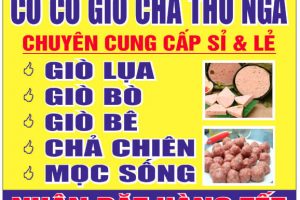 GIÒ CHẢ THU NGA – XIN KÍNH CHÀO QUÝ KHÁCH