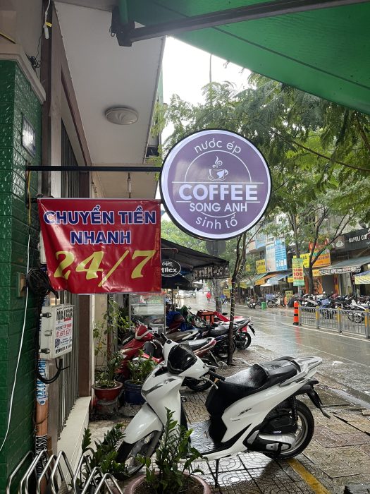 Sang nhượng quán coffee tại đường Trần Văn Đang (Đỗ Thị Lời)