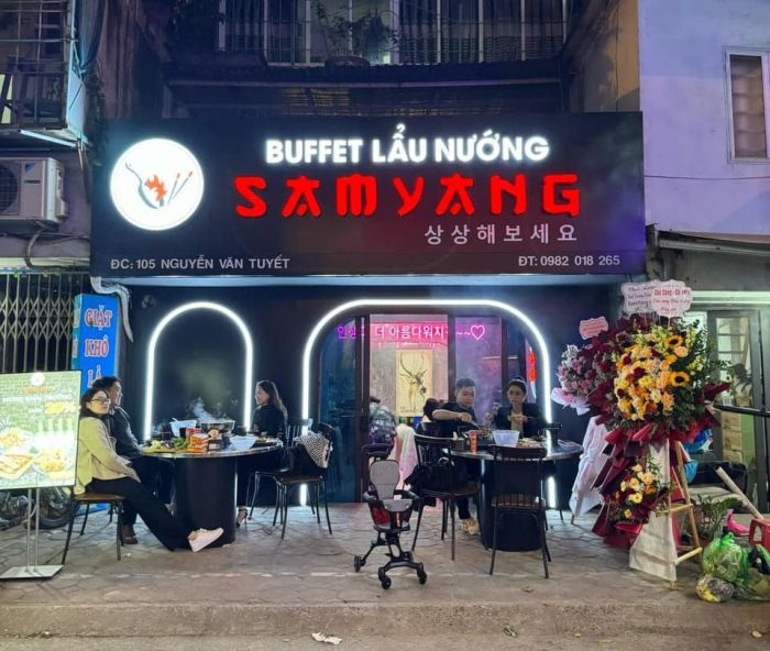 Vì lý do các nhân nên mình cần Sang nhượng quán Buffet Lẩu Nướng Samyang