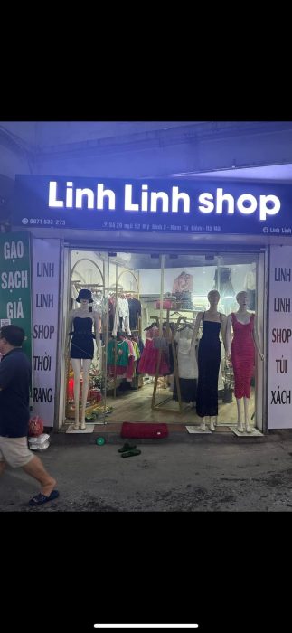 SANG NHƯỢNG TOÀN BỘ CỬA HÀNG QUẦN ÁO MẶT TIỀN ĐẸP NAM TỪ LIÊM