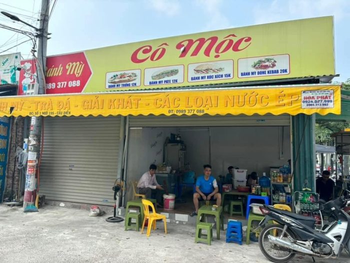 CHO THUÊ CỬA HÀNG HAI MẶT TIỀN ĐẸP Ở CẦU DIỄN ( KHÔNG SANG NHƯỢNG CỬA HÀNG )