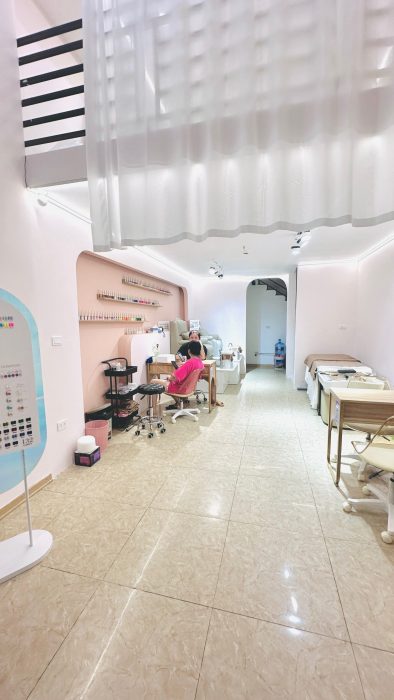 SANG NHƯỢNG TIỆM NAIL MI GỘI ĐẦU MẶT TIỀN ĐẸP Ở BẮC TỪ LIÊM